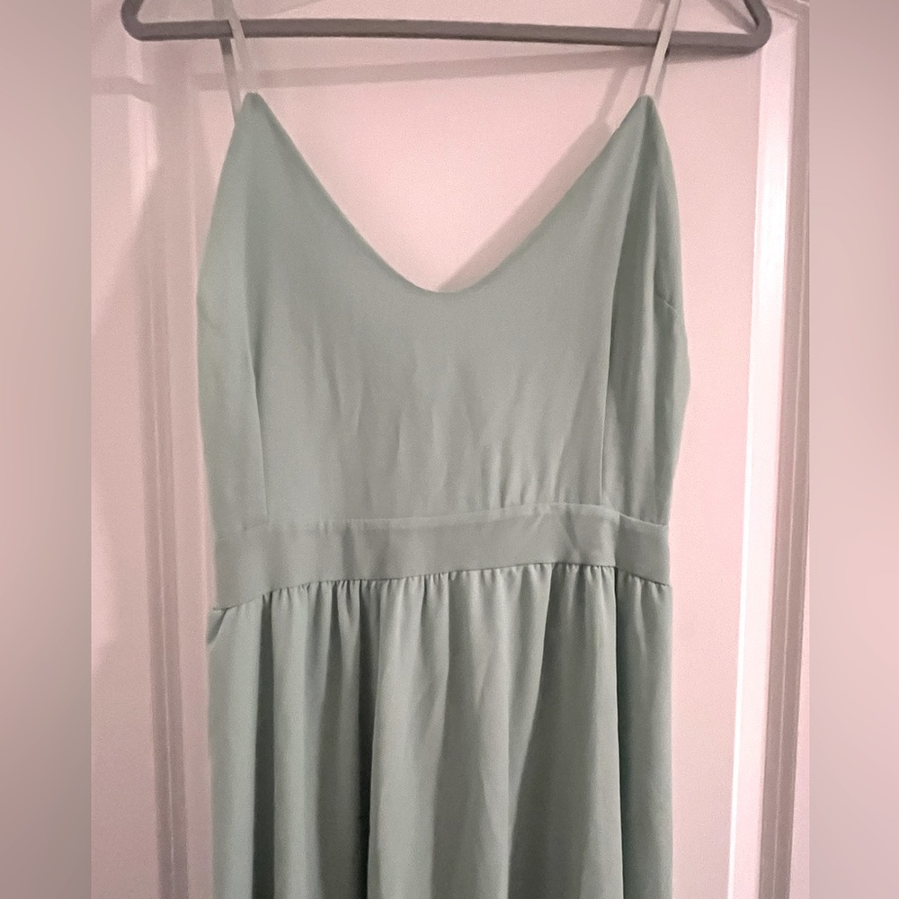 Boohoo Mint tie-back dress size 18
